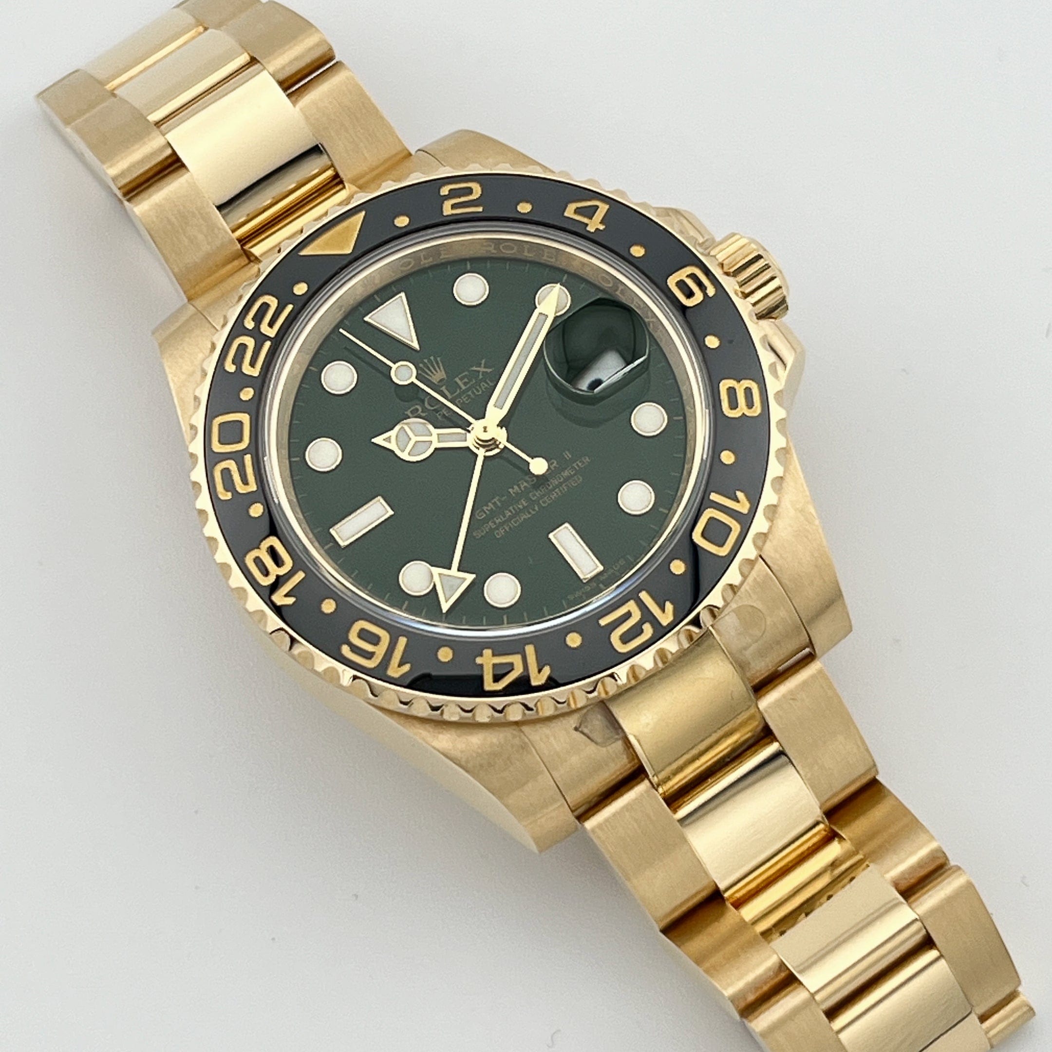 GMT-MASTER II Green-Gold
