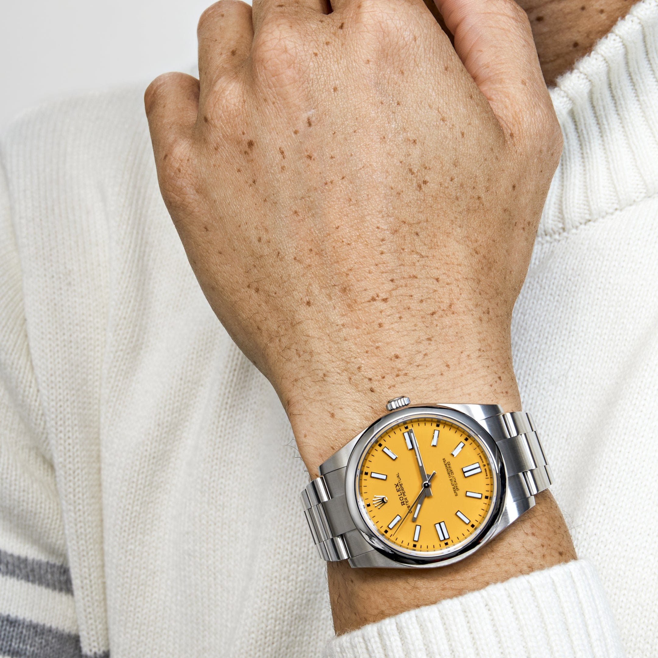 Rolex Oyster Perpetual Yellow