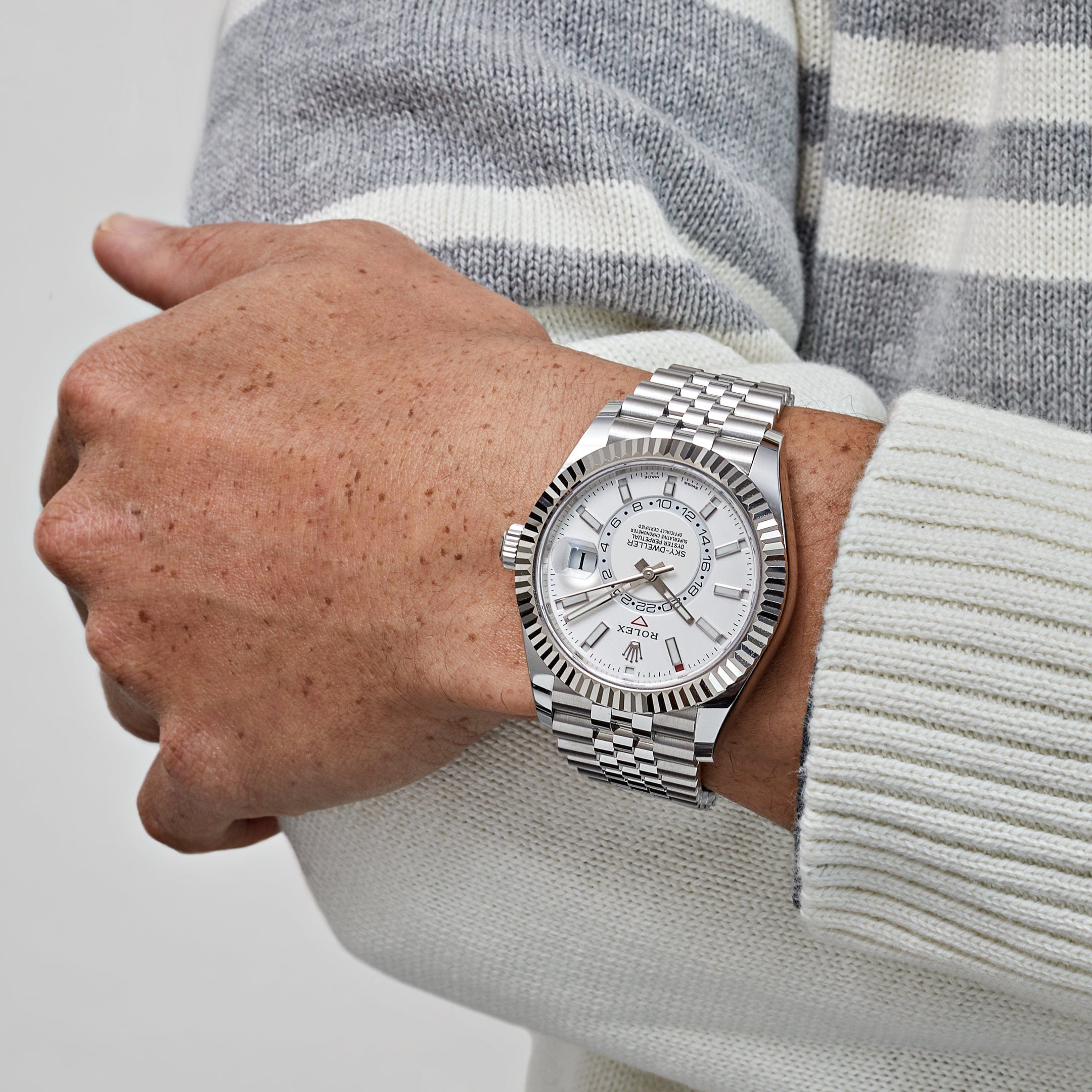 Sky Dweller Blanc Jubilee 40 mm