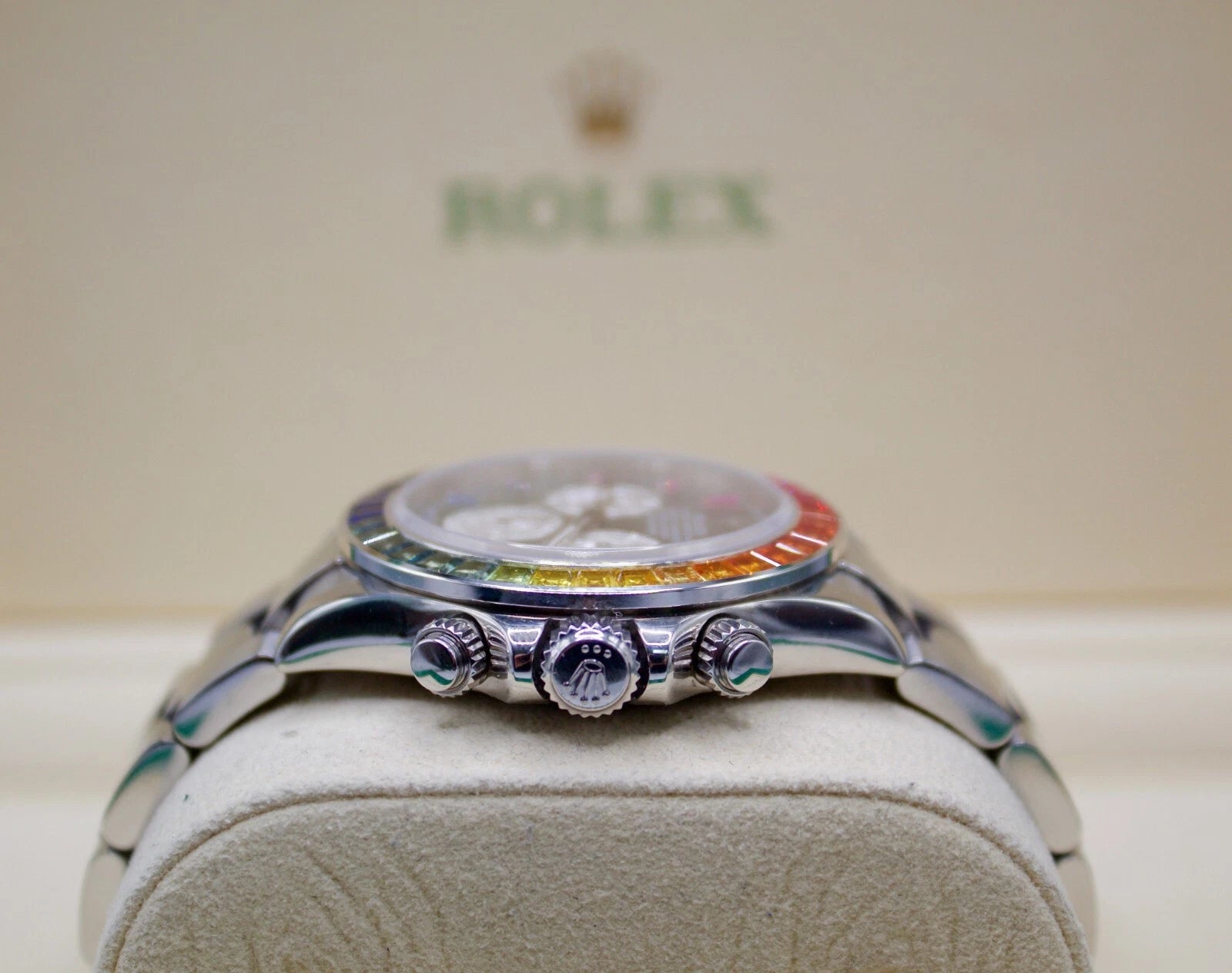 Rolex  Daytona Rainbow gris