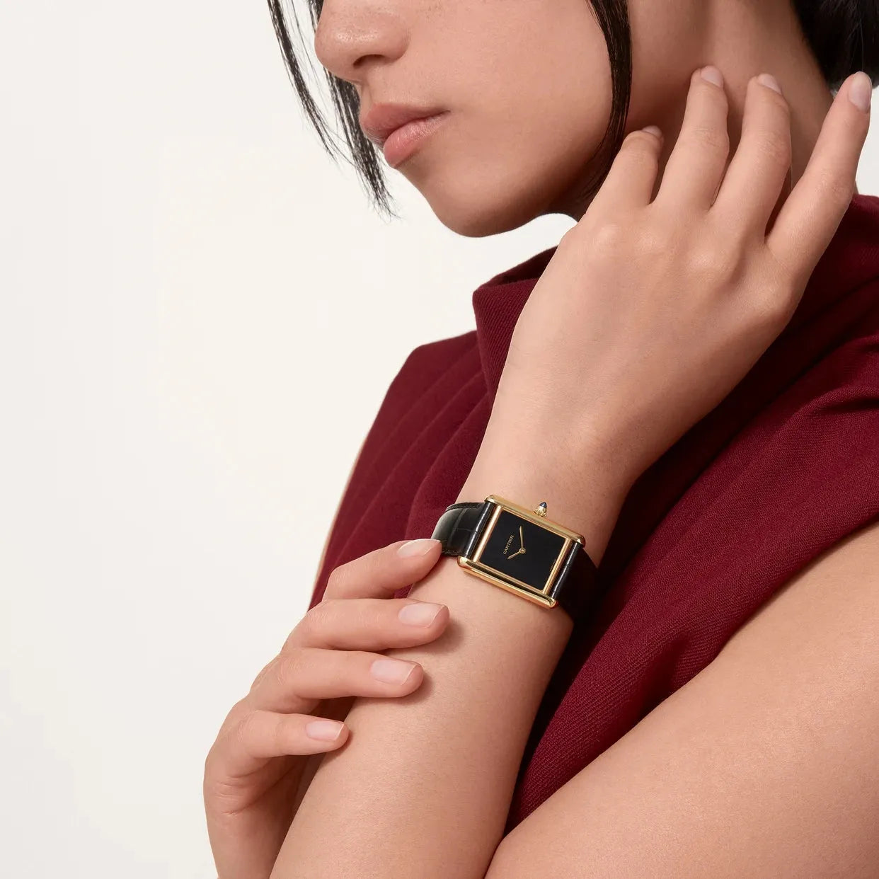 Cartier Tank Louiss black