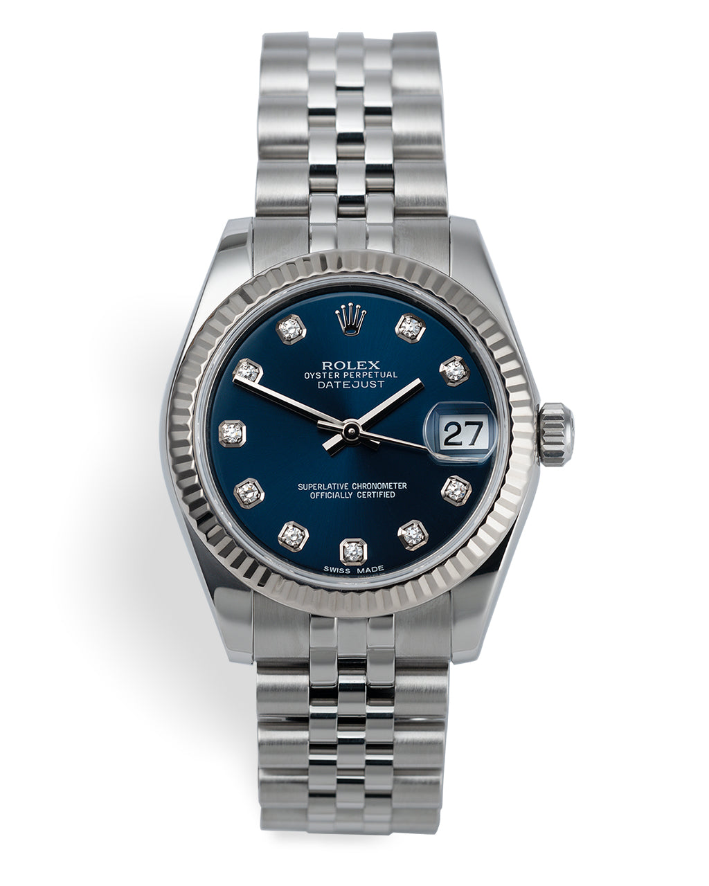 Rolex Datejust 31 Quadrante blue Diamond